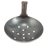 Mikikit Pelle à Tamis en Métal pour Nettoyage Regard D'égout, Pelle à Trous Verticale, Outil Professionnel 20 Cm, Réutilisable pour Boues Et Saletés