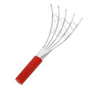 Mikikit Râteau à Palourdes et Structure Robuste en Acier Poignée Confortable Outil de Fouille Fiable pour Ramasser Coquillages pour Garçon et Filles la Plage