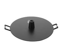 Mikikit Rosace Encastré Ronde Noir de LED Plafond pour Métal Module et Design Moderne et Minimaliste Ajustement Encastré sans Couture Spot pour Intérieurs Résidentiels