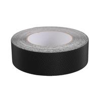 Mikikit Ruban Adhésif Antidérapant Noir en Peva pour Escalier Intérieur et Salle de Bain, Facile à Appliquer, pour Garçon et Filles et Seniors, 1 Rouleau de Sécurité