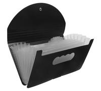Mikikit Trieur Accordéon Compartiments Extensible Organiseur Documents Portable Plastique Robuste Rangement Administratif Bureau Maison Voyage
