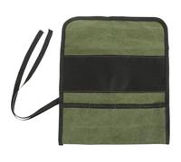 Mikikit Trousse À Outils en Toile Robuste avec Compartiments Multiples Organisateur pour Ciseaux À Bois Et Outils De Menuiserie Rangement Pratique pour Bricoleurs Et Artisans