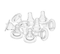 Mikinona 10 Pièces Bouchons à Tétine pour Boire de la Bière, Accessoire Bière pour Adultes, Plastique Alimentaire, 10pcs, pour Parties et Rassemblements