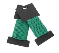 Mikinona 2 Rouleaux Attaches Souples Vertes en TPR, et Tuteurs | Fil Flexible Repositionnable, Aide à Organiser Treillis et Plants de Tomates, et Cultures en Pots