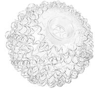 Mikinona Abat-jour décoratif en verre G9 pour lustre et suspension, sphère extérieure en fil d’aluminium, 1 pièce, multi-scène, protège la lampe