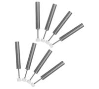 Mikinona Amortisseur Hydraulique pour Poubelle 8 Pièces avec Mécanisme à Pistons Compatible pour Bacs à Ordures Dimensions Standard Usage Bureau et Maison