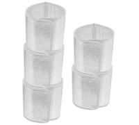 Mikinona Cache-Pot pour Plantes, Housse Hivernage Pot de Fleur Isolante | Feuille Aluminium Argenté, Double Face, Fermeture Auto-agrippante, Protection Gel Hiver pour Pots