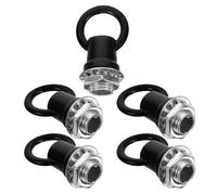 Mikinona Chaîne de suspension pour lumières M10, 5PCS, crochet fermé en alliage de zinc et fer, forte capacité de charge, design unique, pour décorations de maison