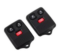Mikinona Lot de 2 Télécommandes de Remplacement pour Voiture Télécommande D’Ouverture sans Clé à 3 Boutons Fréquence 315 Mhz Plastique Robuste Compatible Cwtwb1U345 Accès Sécurisé et
