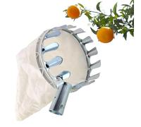 Mikiuly Outil de Cueillette de Fruits,Cueilleur de Fruits avec Sac en Tissu, Cueille-Fruits,Cueille Pomme pour la Cueillette des Pommes Oranges Pêches Poires Cerises