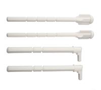 MIKMLYZE Ensemble de tiges de chasse avec kit de distanciation pour plaques de chasse d'eau, compatible avec réservoir UP320 avant 2008, compatible avec les modèles Sigma01 Sigma20 Sigma50, matériau