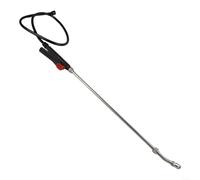 MIKMLYZE Pulvérisateur de jardin en acier inoxydable, 73,9 cm, avec buse réglable et interrupteur à poignée ergonomique, connecteur fileté compatible pour raccords de tuyau standard intérieurs