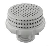 MIKMLYZE Sortie de filtre de piscine de 3,8 cm, construction en plastique et caoutchouc pour une filtration efficace des gros débris, pour une installation murale facile, compatible