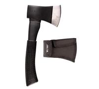 Mil-Tec 15506002 Hache en Acier Mixte Adulte, Noir, Taille Unique