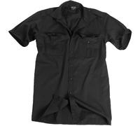 Mil-Tec Duty, chemise manches courtes XL Noir Noir