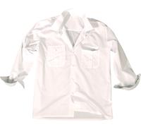 Mil-Tec Duty, chemise S Blanc Blanc
