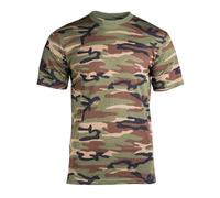 Mil-Tec Homme Woodland Tricot, Multicolore, M EU