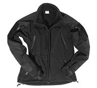 Mil-Tec Mixte Softshell Mil-tec® Prof.noire Veste, Noir, M EU