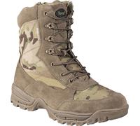 Mil-Tec - TACTICAL BOOT M.YKK ZIPPER Multicam, bottes d'intervention, outdoor, fermeture éclair,camo,camouflage