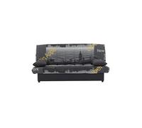Banquette clic clac 3 places - Motif New York jaune - Style Contemporain - L 190 x P92 cm - MILA