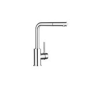-Mila-S 519810 Robinet de cuisine haute pression Finition chromée argent