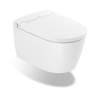 Mila WC japonais suspendu chauffant en céramique sans bride, ECO 3/4,5 L, sortie horizontale, blanc (H8215230000001)