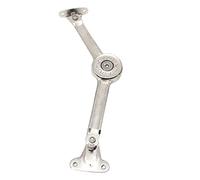 Milageto 2 Pièces Charnières de Support de Couvercle Système D'Ouverture et Fermeture Souple pour Placard Bras Renforcé Anticorrosion Mécanisme Limiteur D'Angl, UNE
