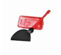Milageto 3 Pièces Pinceau à Uniforme, Ergonomique, Spatule Crantée pr, Menuisiers, Rouge