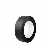 Milageto Bande de Protection de Porte Voiture Ruban Bord de Porte Bande Anticoupure Protection de Moulure Carrosserie PVC Imitation Fibre Carbone Lavable, 5cm X 5m