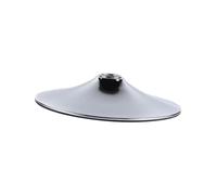 Milageto Base Ronde Chaise Tabouret Bar Pivotant Aluminium Résistant Socle Métallique de Remplacement Support Stable et Polyvalent Adaptée pour, 385 mm x 1,1 mm