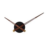 Milageto Bricolage Grande Horloge Aiguilles Aiguilles Horloges Murales Décor Horloge Mécanisme Accessoires, Le Noir