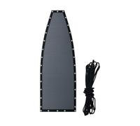 Milageto Chaise Longue Suspendue Incurvée de Remplacement pour Intérieur et Extérieur, Style Hamac, Respirante et Imperméable, avec Protection Solaire, sans Poche latérale