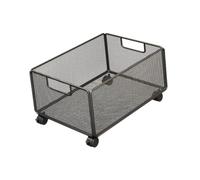 Milageto Chariot de Rangement Roulant, étagère Mobile, Organisateur de dossiers Portable et Multifonctionnel, Chariot de Rangement sous Bureau pour la Maison, L