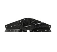 Milageto Charnière pr Canapé Pliable Réglable En Acier Laminé à Froid, Charnière Papillon, Quincaillerie, Bricoleurs, 230MM 2.3mm, Style A