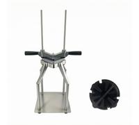 Milageto Coupe-Frites Tête Amovible Rapi Pression Manuelle vers le Bas, Compact, Usteile, pour Cuisine, Professionnels, 6 Talon