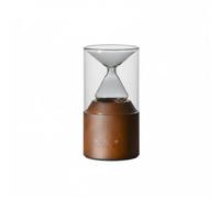 Milageto Diffuseur d'Arômes Diffuseur d'Huiles Essentielles Nébuliseur Pulvérisateur Design Décoratif Moderne en Verre et Efficace 11-20㎡ Nébulisation à Froid, Gris, Batterie Base Sombre