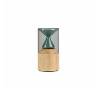 Milageto Diffuseur d'Arômes Diffuseur d'Huiles Essentielles Nébuliseur Pulvérisateur Design Décoratif Moderne en Verre et Efficace 11-20㎡ Nébulisation à Froid, Vert, size to 10