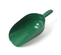Milageto Feed Pelle de Nourrissage Louche Doseuse Trémie à Grains avec Tête Large et Manche Renforcé pour Portionner Aliments et Additifs Adaptée à Élevage Bovin Bétail Ferme, Green