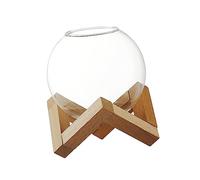 Milageto Forme de boule de verre à cocktail avec support tasse à boire verre à whisky gobelet verre à dégustation pour la maison cadeaux de mariage accessoires, 475mL