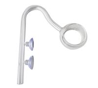 Milageto Lily Pipe pour Bassin Aquatique Tuyau de Filtration en Verre Transparent Doux Accessoire de Sortie d'eau en Verre Borosilicate Adapté aux, 2-16mm