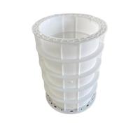 Milageto Moule Colonne Béton Photovoltaïque Forme Pilier Rond Coffrage Cylindrique Moule Poteau Béton Forme Fût Plastique Épais Intérieur Lisse pour Aspect, Diamètre 30 Cm, Hauteur 50 Cm