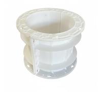 Milageto Moule Colonne Béton Photovoltaïque Forme Pilier Rond Coffrage Cylindrique Moule Poteau Béton Forme Fût Plastique Épais Intérieur Lisse pour Aspect, Diamètre 18 Cm, Hauteur 20 Cm