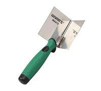 Milageto Outil de pour Plâtre Spatule Joint Couteau Marteau Finition Surface INOX Poignée Ergonomique Adapté Bricolage Intérieur Taille