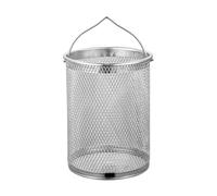 Milageto Panier à friture Profond Passoire Panier à friture de Poulet Facile à Nettoyer Paniers à pour la Cuisson des Nouilles Spaghetti Cuisine, 12 Cm X 14.8 Cm