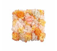 Milageto Panneau Mural de Mariage Panneau de Roses Mur Végétal Décor d'Arche Toile de Fond Fleurs Artificielles en Soie à Effet Volumineux sans Entretien, Hq-06