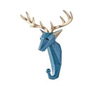 Milageto Patère Sculpturale Tête Pratique, Bleu, Renne | Patère Tête , Esthétique, pr Entrée, Chambre