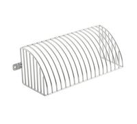 Milageto Protection Regard Dévacuation en Acier Inoxydable 304 Grille Arqué pour Blocage Feuilles Débris Extérieurs les Balcons Adapté aux Canalisations Pluviales, 30.5x12x12cm