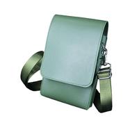 Milageto Sacoche pour ciseaux de coiffure, sacoche bandoulière multifonctionnelle à 8 compartiments, compacte et pratique, étui de rangement pour ciseaux, Vert