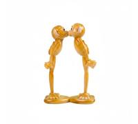 Milageto Statuette Singe Figurine Ornement Animal Décor Résine Teinte Ambrée Transparence Élégante Lumière Réfléchie Discrète, Singe Titanic