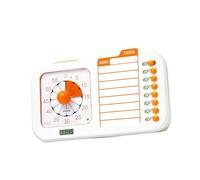 Milageto Timer visuel pour enfants avec planche de planification fournit une multifonction quotidienne pour faire la liste de contrôle du compte à rebours pour